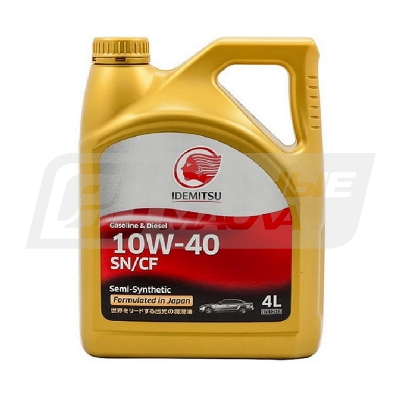 IDEMITSU 10W40 SN/CF, 4л 30015049746